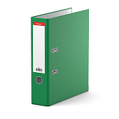 Папка-регистратор ERICH KRAUSE "Стандарт", А4, с покрытием из ПВХ, 70 мм, зеленая, 277